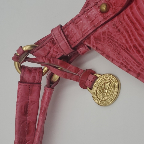 SOLD!! BRAHMIN Jacqueline Melbourne Azalea Hobo - Picture 6 of 9